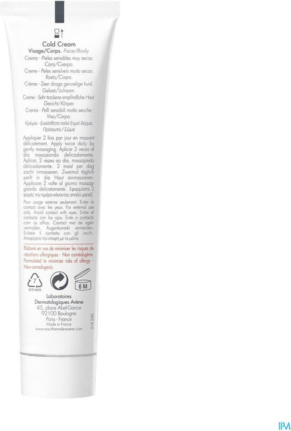 Avene - Cold Cream -
