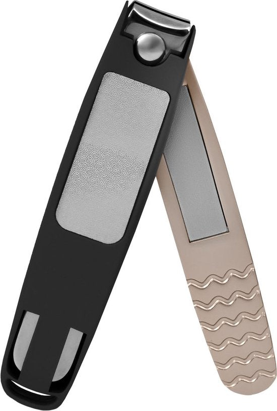Staleks - robuste nagelknipper met container