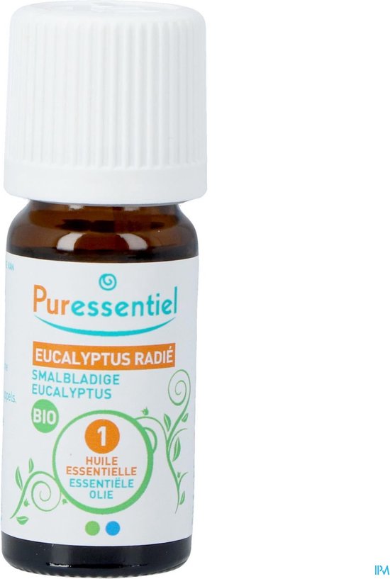 Puressentiel Eucalyptus Radii Etherische Olie (Eucalyptus Radiata) Bio 10 ml