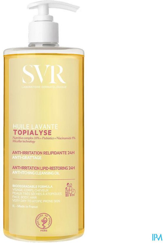Lichaamsolie SVR Topialyse Micellaire Schoonmaakster 1 L