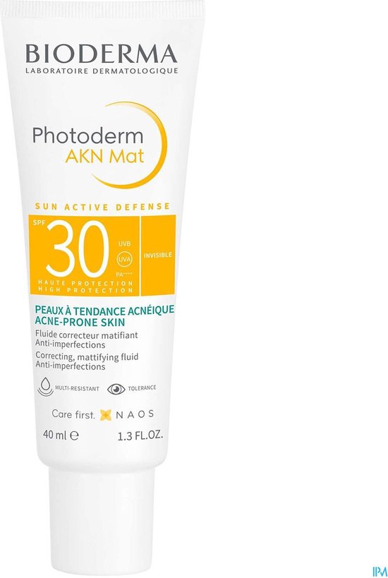 Zonnebrandcrème Bioderma Photoderm Acne-gevoelige huid