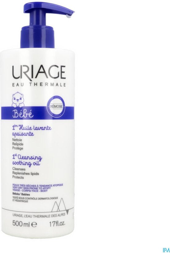 Uriage Bebe Shoothing Cleansing Oil 500ml