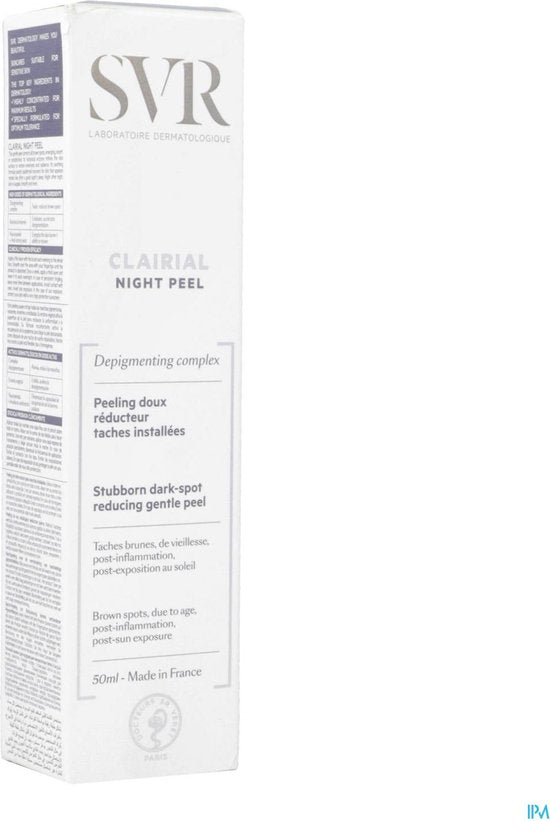 SVR Clairial Night Peel - Nachtelijke peeling voor pigmentatie en gevoelige huid