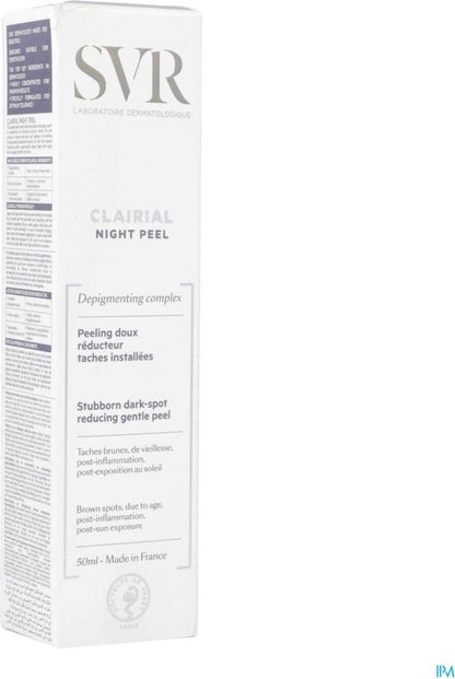 SVR Clairial Night Peel - Nachtelijke peeling voor pigmentatie en gevoelige huid