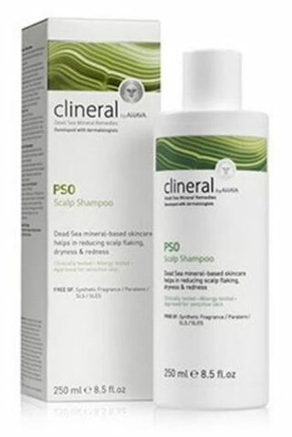 AHAVA Clineral PSO Shampoo | Verlicht Psoriasis Symptomen op de Hoofdhuid | Kalmeert en Reinigt | Speciaal voor Gevoelige Huid | Psoriasis Shampoo | 2