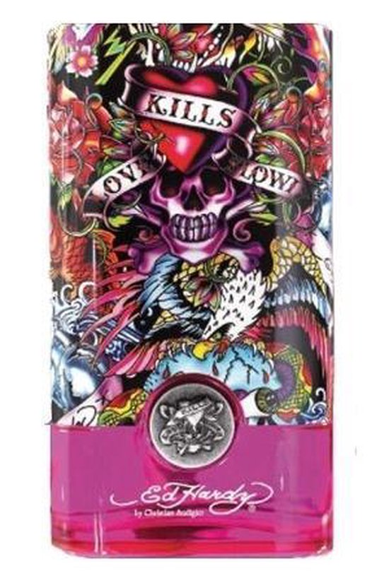 Ed Hardy Hearts & Daggers Women | Eau de parfum met fruitige en houtachtige noten | 100 ml