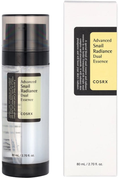 COSRX – Advanced Snail Radiance Dual Essence – 80 ml