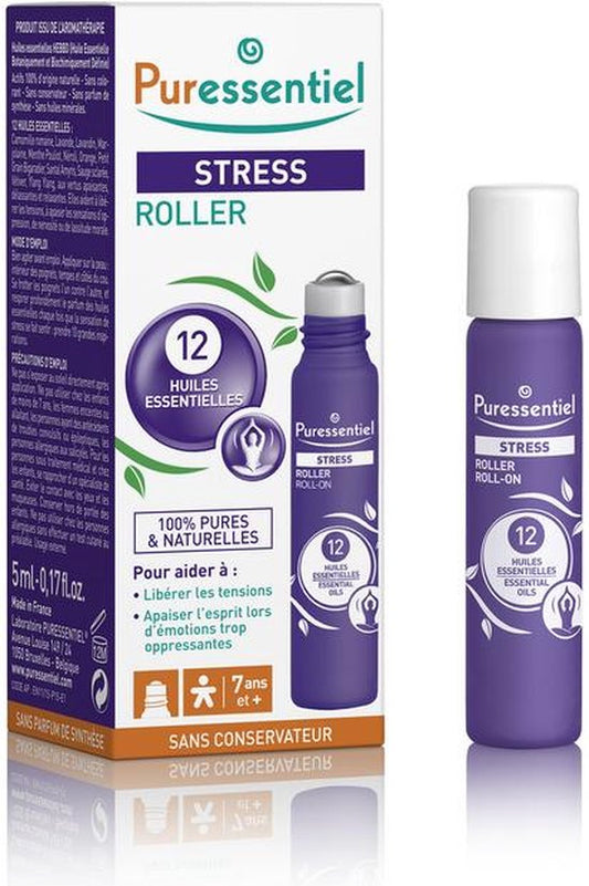 Puressentiel Pure Relax Roller Stress 12es.olie5ml
