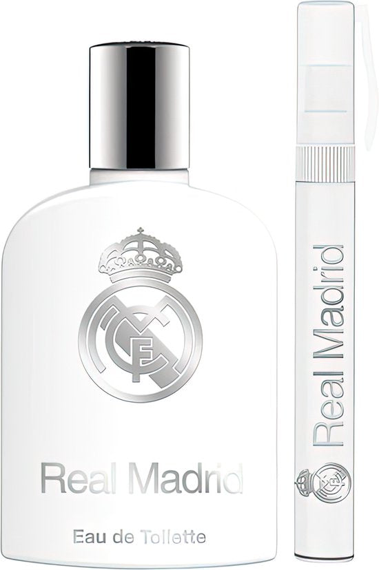 Real Madrid Geschenkset - Eau de Toilette 100 ml  Parfumpen - Met Toilettas