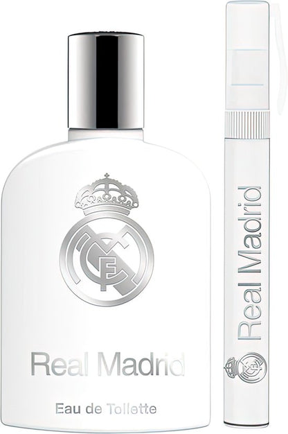 Real Madrid Geschenkset - Eau de Toilette 100 ml  Parfumpen - Met Toilettas