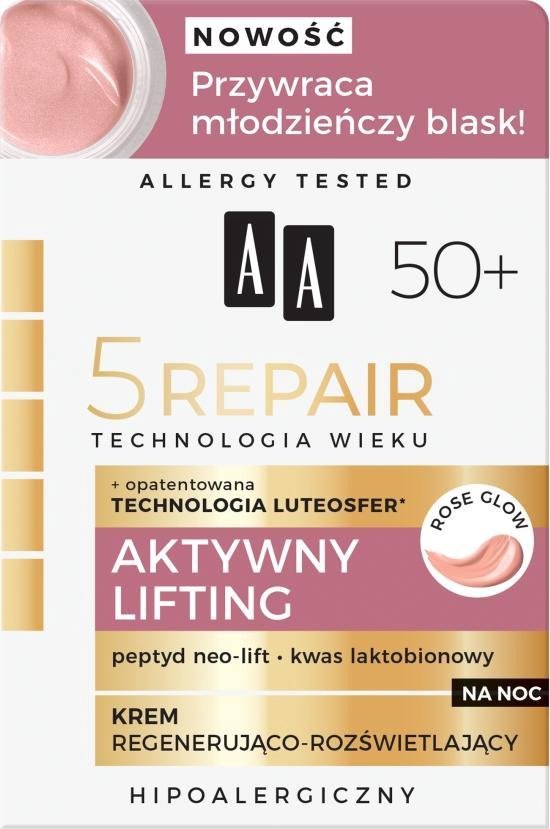 Age Technology 5Repair 50+ Actieve liftende nachtcrème 50ml