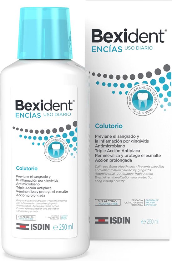 Mondwater Isdin Bexident Encías Gezond Tandvlees 250 ml