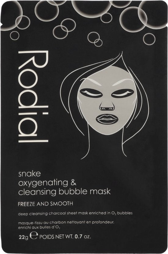 Rodial - Snake Oxygenating & Cleansing Bubble Sheet Mask - Detox masker