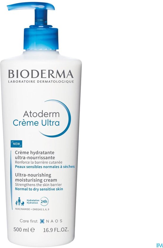 Atoderm Creme Ultra Ultra-nourishing Moisturising Cream ( Normalni Az Sucha, Citliva Pokozka ) - Telovy Krem 500ml