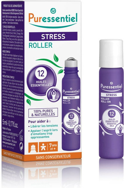 Puressentiel Pure Relax Roller Stress 12es.olie5ml