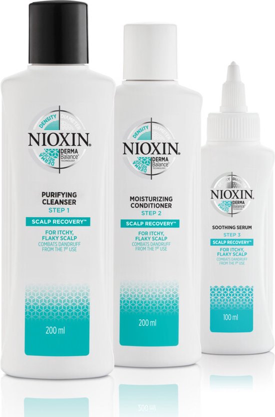 Nioxin Scalp Recovery Kit 200 + 200 + 100 ml