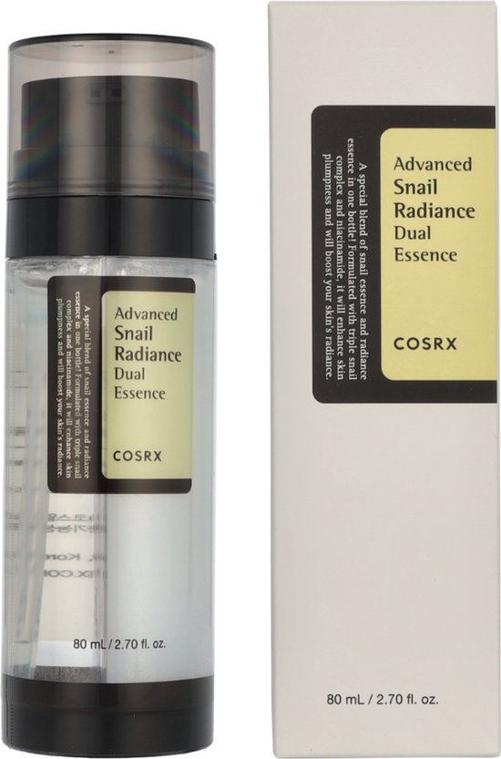 COSRX – Advanced Snail Radiance Dual Essence – 80 ml