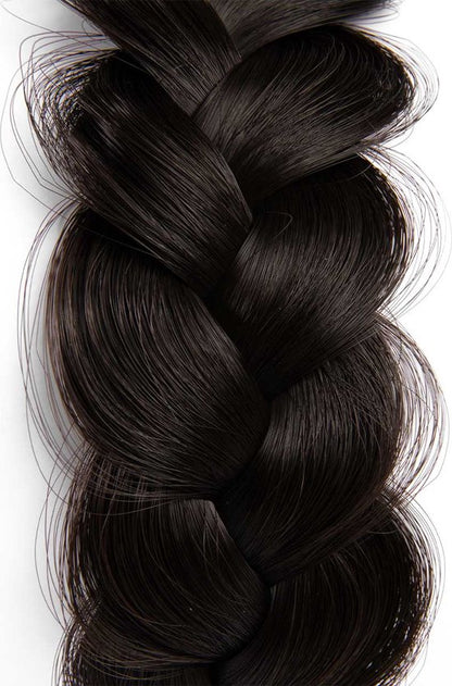 Infinity Braids - Viènne Messy Braid - Haarband - Haarband Dames - Haarbanden - Haarband Meisje - Messy Braid Viènne Espresso Smoke