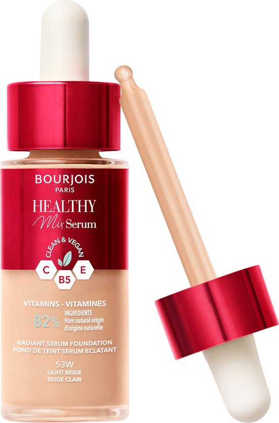 Bourjois Healthy Mix - 53W - Light Beige Serum Foundation