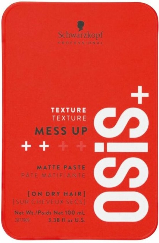 Schwarzkopf Professional Osis+ Texture Mess Up Matt Gum - 100 ml - Wax