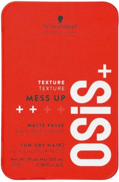 Schwarzkopf Professional Osis+ Texture Mess Up Matt Gum - 100 ml - Wax