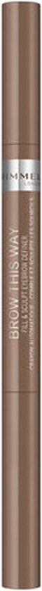 Rimmel Brow This Way Fill & Sculpt Wenkbrauwpotlood - 001 Blonde