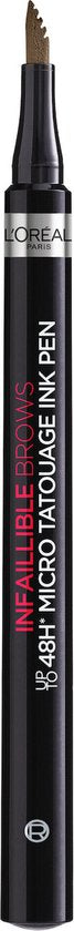 Wenkbrauwpotlood Unbelievabrow L'Oréal Paris Micro Tatouage Shade 108-dark brunette