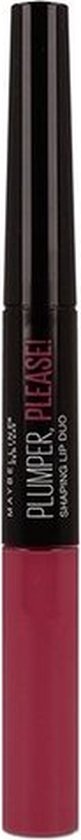Maybelline Plumper, Please! Shaping Lip Duo - 230 Exclusive - Lip Filler - Lip Vergroter - Volle Lippen - Paars - 4 ml