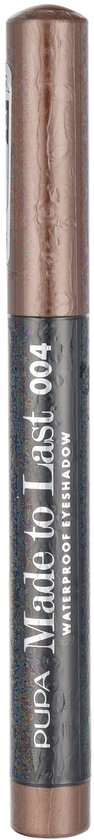 Pupa Milano Made to last waterproof Oogschaduw - 004 Golden Brown